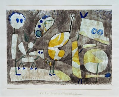 Monster in Readiness by Paul Klee